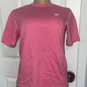 Pink adidas tee